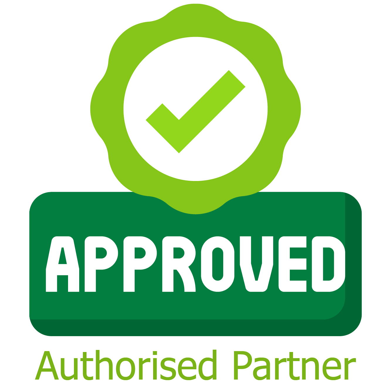 Approved authorised partner logo
