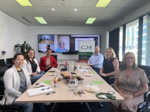 Group of people in a meeting room 