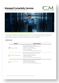 Managed Connectivity Services Catalogue